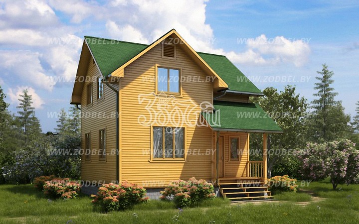 Небольшие проекты каркасных домов