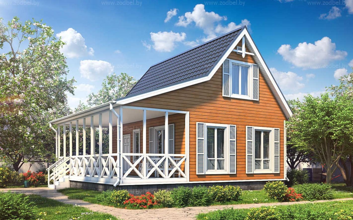 Каркасные дачные дома в Беларуси