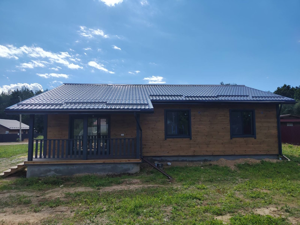 Каркасный дом 120 м.кв.